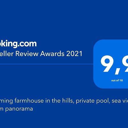 קמאיורה Charming Farmhouse In The Hills, Private Pool, Sea View, Dream Panorama מראה חיצוני תמונה