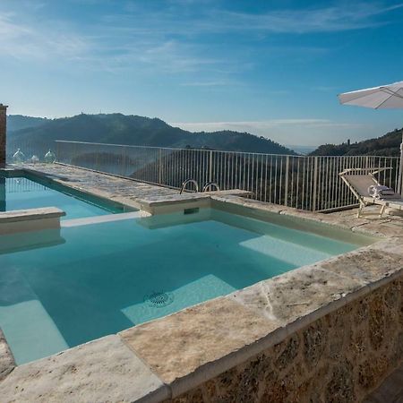 קמאיורה Charming Farmhouse In The Hills, Private Pool, Sea View, Dream Panorama מראה חיצוני תמונה