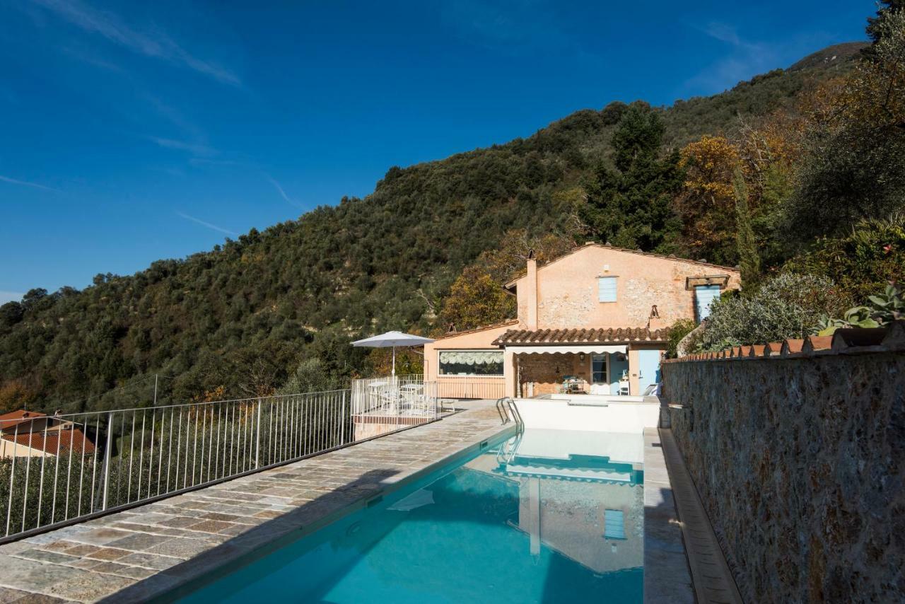 קמאיורה Charming Farmhouse In The Hills, Private Pool, Sea View, Dream Panorama מראה חיצוני תמונה