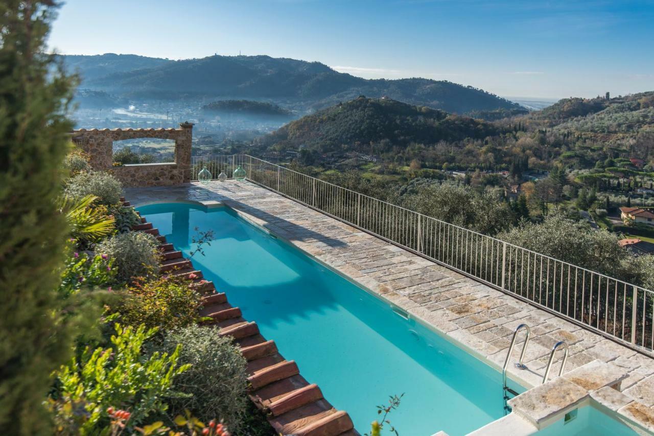 קמאיורה Charming Farmhouse In The Hills, Private Pool, Sea View, Dream Panorama מראה חיצוני תמונה