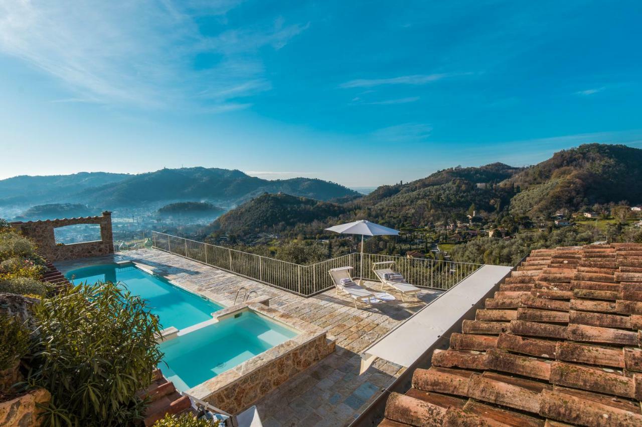 קמאיורה Charming Farmhouse In The Hills, Private Pool, Sea View, Dream Panorama מראה חיצוני תמונה